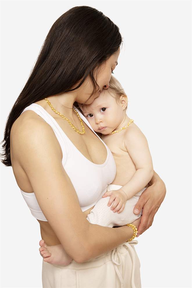White nursing bra in Organically grown bamboo 